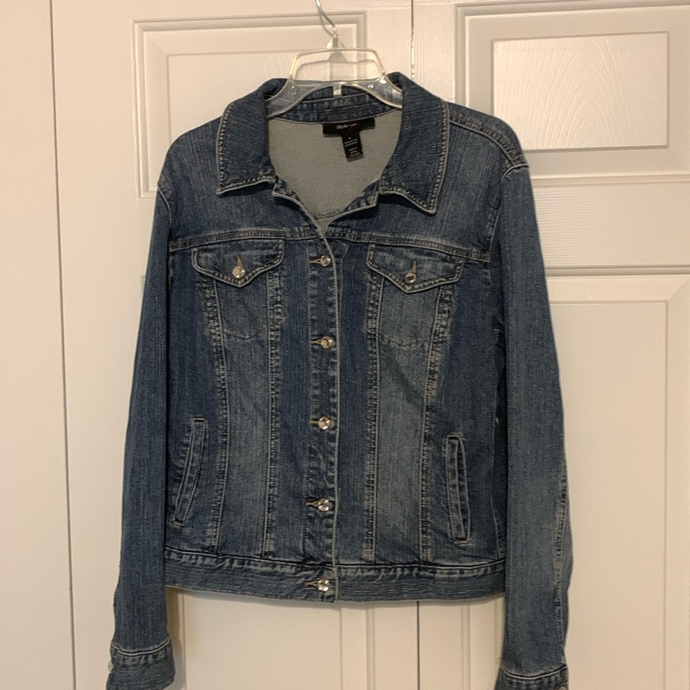 style & Co. women’s large jean jacket.
